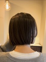 リットバイディア 茅ヶ崎(Lit by diar)&nbsp;面長カバー レイヤーボブ 40代50代【茅ヶ崎】