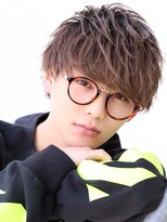 エラン 新宿 新宿三丁目(Elan.)&nbsp;王道メンズマッシュサイドパートツーブロックナチュラルパーマ