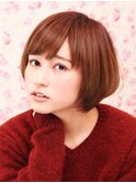 ★小顔ショートボブ★rakurakuスタイリング★