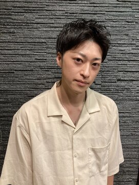 プレミアムバーバー 赤坂店(PREMIUM BARBER produce by HIRO GINZA) ツーブロックショートセンターパート【ヒロ銀座】赤坂/理容室