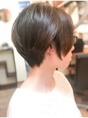 【morio池袋】20代30代40代 髪質改善 大人かわいい丸みショート