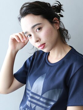 フリップビーアヴェダ(FLIP B AVEDA) 本八幡×ラフ×黒髪×涼感ヘアアレンジ