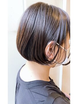 ハナモリ テララ(hanamori terara) terara★多田羅 透明感カラーで作る艶感ボブ