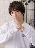 アンニュイで暖色系カラーマッシュパーマK