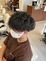 ヘアーアンドエステ ハラダ 滝ノ水店(Hair&Esthe Harada) 波巻きスパイラルパーマ