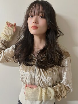 ノラギンザユー(NORA GINZA/U) コテ巻き風パーマデジタルパーマニュアンスパーマロングパーマ