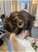 ふんわり可愛いシニオンセット★