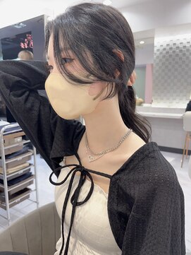 ジーナ 名駅(XENA.) 韓国ヘアで☆ワンランク上の色気スタイルに！