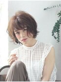 ■M.SLASHセンター南・20-1■ナチュラルふわっとフェミニンボブ