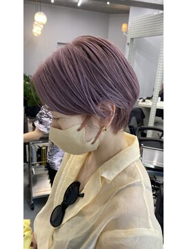 ヴァーディ オモテサンドウ(Vardy omotesando) くすみピンクショート