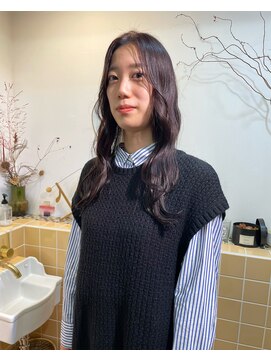 ネルケ 立川(nelke) lavender brown