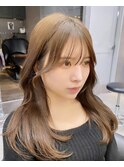 韓国レイヤー/韓国風/ボブ/髪質改善/黒髪/ブリーチなし〔池袋〕