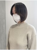 【 YOKE 】前下がりボブ小顔顔周りレイヤーミニボブ