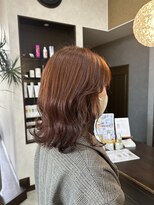 アールトゥーヘアー(art To Hair) オレンジカラー/艶カラー/オレンジブラウン