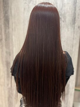 エヌアンドエー せんげん台店(N&A) サラ艶ロング髪質改善カラー/縮毛矯正うる艶ストレート#6