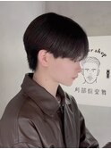 リバースパーマ × シースルーマッシュ【朝久】