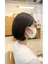 ノットバイベル 大宮(knot by belle)&nbsp;【お客様ヘア】まとまりやすい◎大人黒髪ボブ