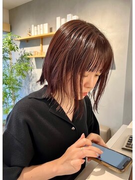 ペレ(pele) パープルカラー 大人ブラウン イルミナカラー