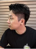 仙台ラルフカール　ニュアンスパーマ　アップバング