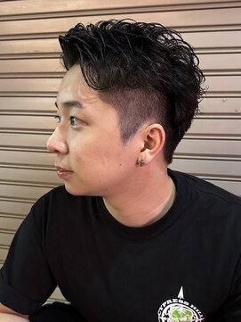 ヒロギンザ 仙台本店(HIRO GINZA) 仙台ラルフカール ニュアンスパーマ アップバング