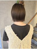 伸ばしかけショート→ミニボブ