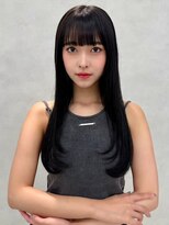 アッシュ 笹塚店(Ash)&nbsp;レイヤーロング/ヘルシースタイル/韓国ヘア/ベビーピンク/笹塚