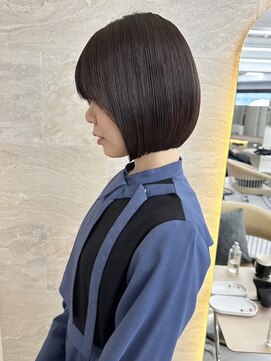 ロンドソレイユ 池袋(Lond soleil) オリーブグレー/グランマッシュ/ショート/ヘイリーボブ/前髪