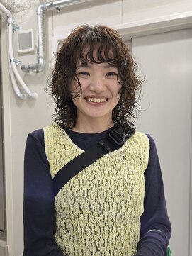 ジェスター 烏丸御池店(JESTER) くせ毛風無造作ミディアムパーマ
