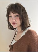 7トーン / ブラウンベージュ /ボブ