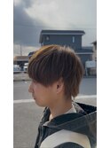 20代30代40代ナチュラル束感ショートアッシュブラウンビジネス◎
