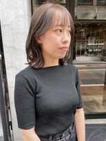 コフィー バイ メルト 吉祥寺(cofy by melt)&nbsp;【松本咲花】ブリーチなしラベンダーアッシュレイヤーカット小顔