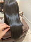 【髪質改善】ツルツル髪のセミロング