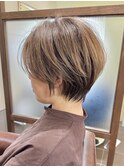 ☆イメチェン大人かわいい★ショートボブ/白髪ぼかし/ハイライト