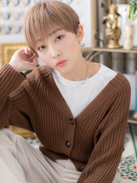 カバーヘアアンドスパ ブリス 浦和(COVER HAIR&SPA bliss) マッシュショート外国人風インナーカラーh4浦和20代30代40代