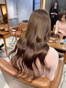 アンククロス 表参道(ANKH CROSS) ブリーチカラー/シャイニーブラウン/艶髪