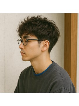 スープレックス ヘアーデザイン(SOUPREX HAIR DESIGN) ツーブロックくせ毛風マッシュショート 20代 30代 40代 50代