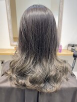 ラナヘアーサロン コウゾウジ(Lana hair salon KOZOJI)&nbsp;ハイトーンカラー ブリーチ グレージュ 春日井 春日井駅前
