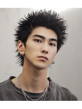 アストラ(ASTRA) MEN’S HAIR/波巻きツイストスパイラル/リバースセンターパート