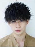 韓国マッシュスパイラルパーマツイストパーマツイスパ波巻き