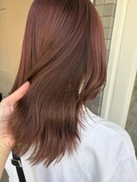 ルオラ(Luora)&nbsp;ブリーチなしダブルカラー×ピンクベージュ