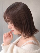 ロンドクロエ 横浜(Lond Chloe)&nbsp;▲ダークパープル/レイヤーボブ/顔周りレイヤー/韓国レイヤー/16