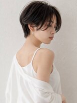 ミロアヴィタ 平尾(miroa vita)&nbsp;ダークブラウン 顔周りカット ショートボブ 髪質改善 20代