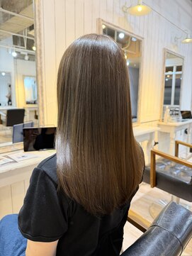 ドラン 京橋店(DRAN) 夏にぴったりマットベージュ+グレージュ【髪質改善/京橋】