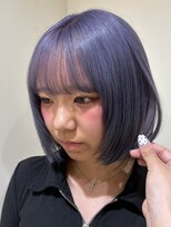 シアン 栄店(CYAN.)&nbsp;ブリーチで作る透明感抜群！ラベンダーアッシュカラー