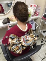 ビューティサロン東京堂&nbsp;成人式アップ