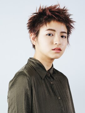 オト(Oto) レッドオレンジのベリーショート