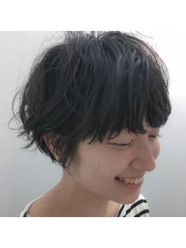 チェリッシュ 亀有(CHERISH) 【ゲストヘア】コンパクトショートくせ毛風柔らかい質感のパーマ