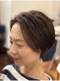 センターパートショート