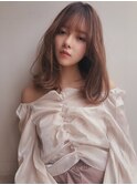 ナチュラルベージュ_くすみカラーラベージュラベンダーピンク