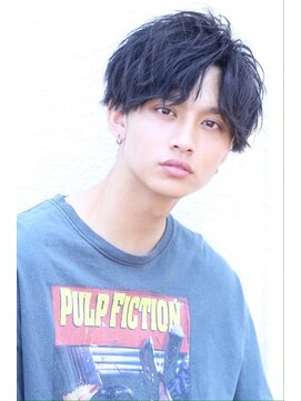 ザ サードヘアー 津田沼 (THE 3rd HAIR) 無造作ゆるウェーブマッシュ